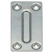 PIASTRINA RETTANGOLARE ZINCATA CM. 3,5X7