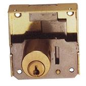 SERRATURA PER MOBILI 1/2 SCATOLA CON CILINDRO MM. 30