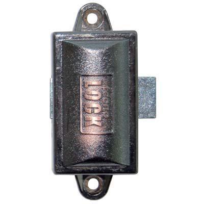 SERRATURA AD ASTE ROTANTI ZAMA BRONZATA MM 76X32 CHIAVE 1 LE