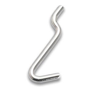 GANCIO P/PANNELLI FORATI FIG 2 MM. 3,4