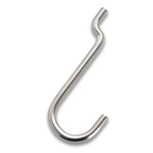 GANCIO PER PANNELLI FORATI 3,4 MM. FIG. 4