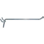 GANCIO SEMPLICE ACCIAIO PER PANNELLO ESPOSITIVO CROMATO MM 1