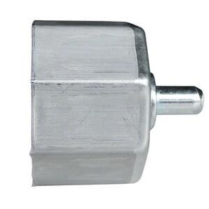 CALOTTA LISCIA PER RULLO AVVOLGIBILI ESTERNA ZINCATA MM 60X4