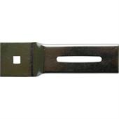 STAFFA SUPPORTO MOTORE 1 FORO PER RULLO AVVOLGIBILI A SQUADR