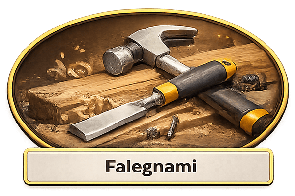 Ferramenta professionale per falegnami